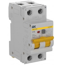 Выключатель автоматический дифференциального тока АВДТ32EM C16 30мА тип AC KARAT  KA-VD14-1-016-C-030-AC  IEK