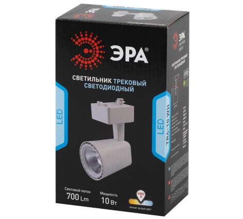 Светильник светодиодный трековый TR4 - 10 WH 10Вт белый COB  Б0032112  ЭРА