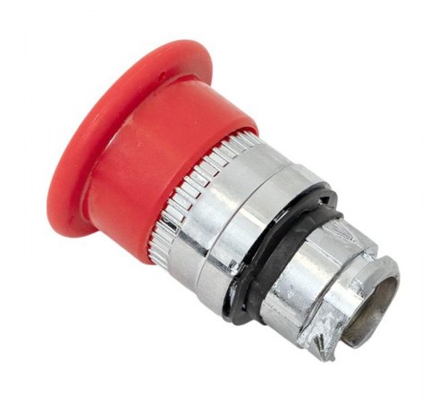 Механизм исполнительный кнопки XB4 "Грибок" красный с фиксацией без подсветки IP65  XB4BTCF-R-65  EKF