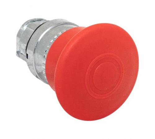 Механизм исполнительный кнопки XB4 "Грибок" красный с фиксацией без подсветки IP65  XB4BTCF-R-65  EKF