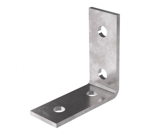 Пластина угловая 90 градусов 4 отверстия 2/2 HDZ  PR08.8815  Промрукав
