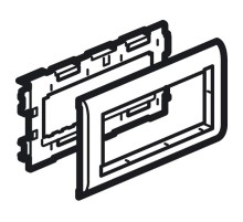 Суппорт Mosaic - 6 модулей - для кабель-каналов Metra 160x50  638088  Legrand