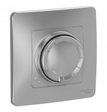 Blanca Алюминий С/У Светорегулятор (диммер) поворотно-нажимной 400Вт  BLNSS040013  SE