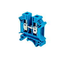 Клемма винтовая проходная, 10 мм2, синяя MTU-10BL  54694  ОВЕН
