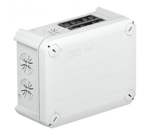 Коробка распределительная T100, 150x116x67 мм, с разъемами Wieland (T 100 WB 2s5)  2007852  OBO Bettermann