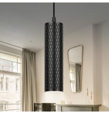 Светильник подвесной (подвес) PL20 BK MR16 GU10 потолочный цилиндр черный  Б0058500  ЭРА