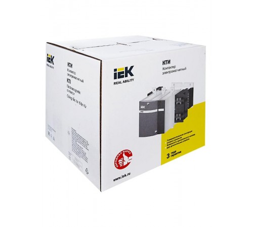 Контактор КТИ-5265  265А  400В/АС3   KKT50-265-400-10  IEK