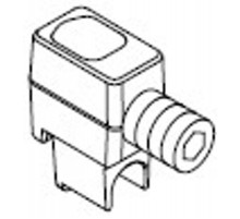 DRX 125 HP Комплект из 4 штук торцевых зажимов большой емкости 4П  669319  Legrand