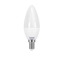 Лампа светодиодная LED  7Вт Е14 220В 4500К GLDEN-CF-7-230-E14-4500  638000  General
