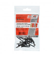 Саморез ШС ГВЛ 3,9х30 (40 шт) - пакет ( 0,066 кг)  112707  Tech-KREP