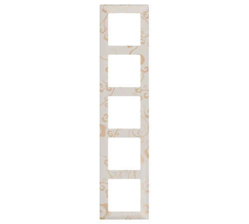 Valena LIFE Ампир бежевый Рамка 5-ая  754115  Legrand