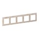 Valena LIFE Ампир бежевый Рамка 5-ая  754115  Legrand