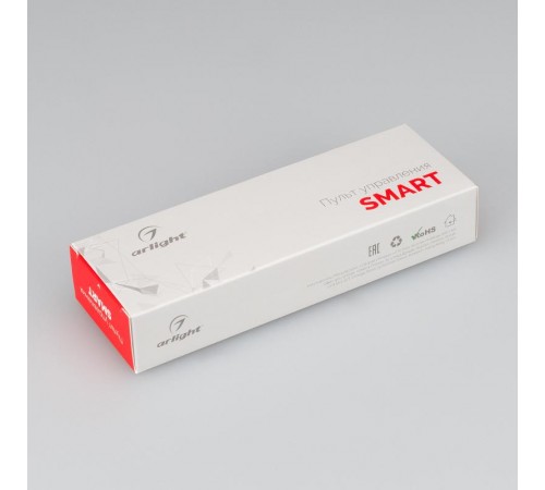 Пульт SMART-R43-RGBW Black (2 зоны, 2.4G) (Arlight, IP20 Пластик, 5 лет)  031938  Arlight