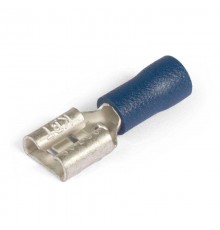 Разъемы плоские изолированные "Мама" 2,5-4,8 синие (100 шт/уп)  PR08.10436  Промрукав