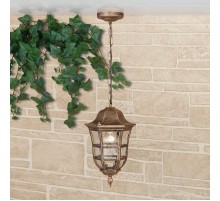 Светильник садово-парковый Dorado H черное золото (GL 1013H) подвесной  a043642  Elektrostandard