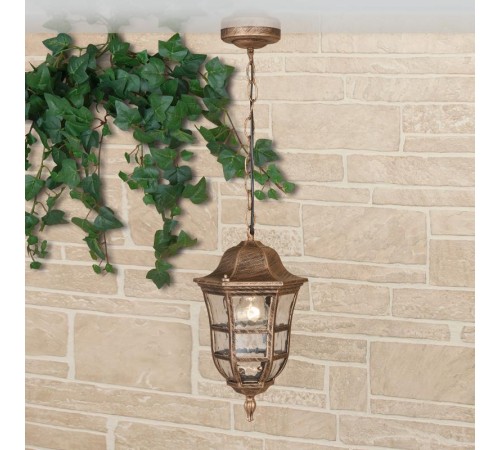 Светильник садово-парковый Dorado H черное золото (GL 1013H) подвесной  a043642  Elektrostandard