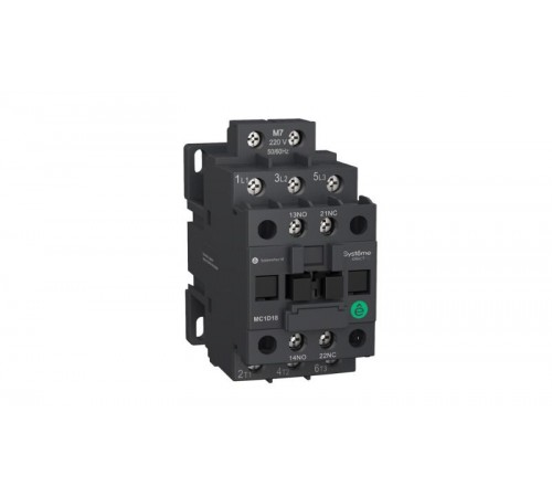 КОНТАКТОР MC1D 3P 9A НО+НЗ 24V 50/60ГЦ  MC1D09B7  SE