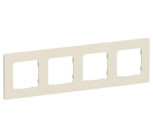 FLITE Classic Рамка 4-ая РУ-4-К-ФлСл сливочный  FI-M42-32-20-K86  IEK