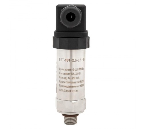 Преобразователь давления PRT-101 0-2,5 MПа G1/4 0,5%PRT-101-2.5-0.5-G4EKF
