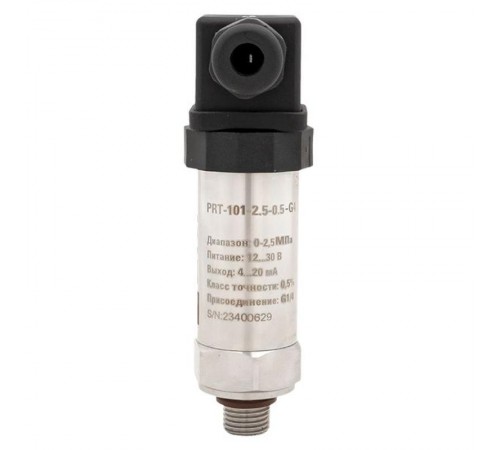 Преобразователь давления PRT-101 0-2,5 MПа G1/4 0,5%PRT-101-2.5-0.5-G4EKF