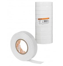 Изолента ПВХ 0,15х19 мм Белая 25 м  SQ0526-0081  TDM