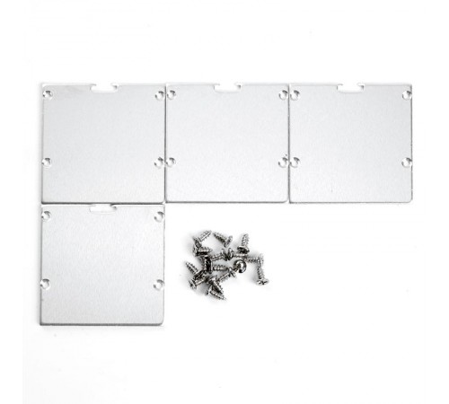 Заглушка без отверстия для профиля CAB269, LD368 (комплект 4шт) FERON  48243  FERON