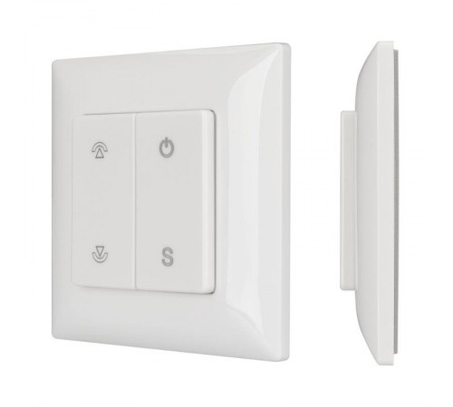 Панель SMART-P46-DIM-P-SUF (3V, 1 зона, Knob, 2.4G) (Arlight, Пластик)  028300  Arlight