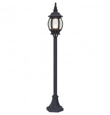 Светильник садово-парковый 8110 столб 100W E27 230V, черный  11106  Feron