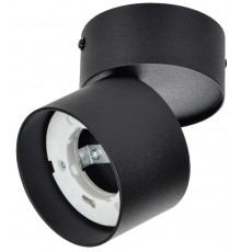 Светильник 4040 настенно-потолочн. GX53 черный  LT-USB0-4040-GX53-1-K02  IEK