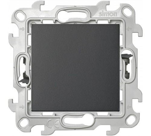Simon 24 Графит Включатель 1-кл. Push&Go  2420101-038  Simon
