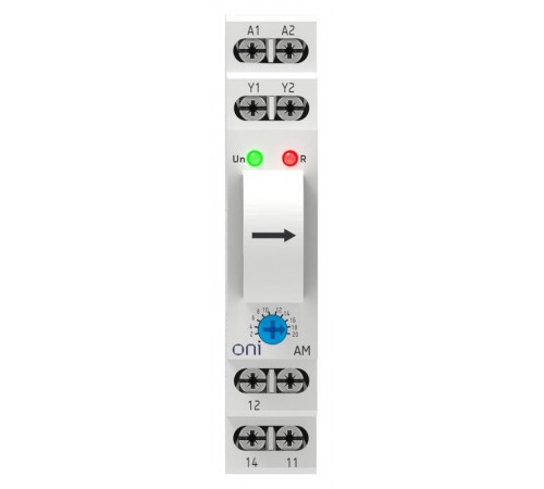 Реле контроля тока AM 2А-20А 1 конт. 24-240В AC/24В DC  CTR-450-AM-1-20A-U240-C00  ONI