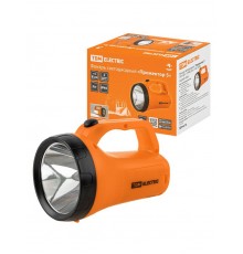 Фонарь светодиодный "Прожектор 5", 3 Вт LED+12 SMD, бат. 3*АА  SQ0350-0068  TDM
