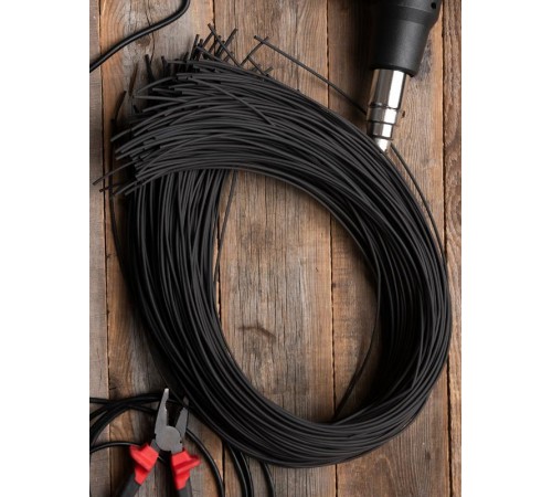 Термоусаживаемая трубка ТУТ нг 2/1 черная EKF PROxima  tut-2-b-1m  EKF