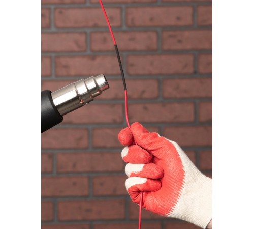 Термоусаживаемая трубка ТУТ нг 2/1 черная EKF PROxima  tut-2-b-1m  EKF