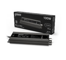 Блок питания для светодиодной ленты пылевлагозащищенный 100W 12V IP66  202023100  Gauss