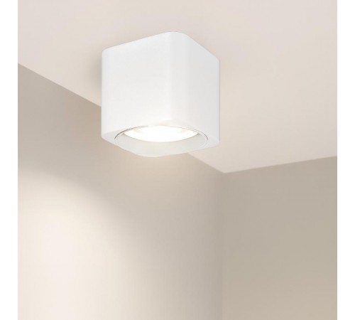 Светильник SP-DICE-S78x78-10W Day4000 (WH, 24 deg, 230V) (Arlight, IP54 Металл, 5 лет)  046634  Arlight