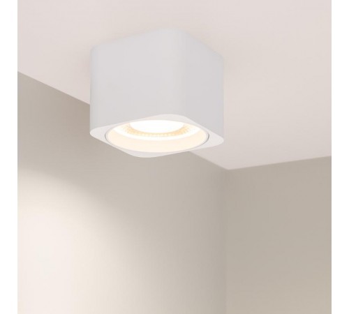 Светильник SP-DICE-S78x78-10W Day4000 (WH, 24 deg, 230V) (Arlight, IP54 Металл, 5 лет)  046634  Arlight