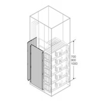 Перегородка верт.задн. H=800мм W=800мм1STQ009129A0000  ABB
