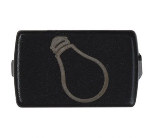 Simon 82 Пиктограмма "Лампочка" в клавиши для кнопочного выключателя с подсветкой, S82, S82N, S82 Detail, гра  82982-31  Simon