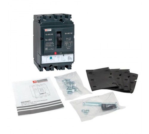 Выключатель автоматический ВА-99C (Compact NS) 160/63А 3P 36кА EKF PROxima  mccb99C-160-63  EKF