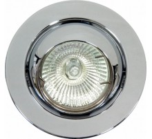 Светильник точечный встраиваемый декоративный DL12/DL3206 MR16 50W G5.3 хром  15125  Feron