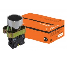 Кнопка BА21 без подсветки черный 1з   SQ0704-0037  TDM