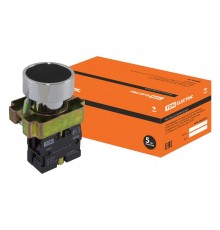 Кнопка BА21 без подсветки черный 1з   SQ0704-0037  TDM