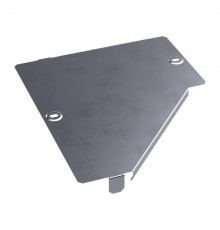 Крышка переходника левого Стандарт INOX (AISI 316) 300х150  PR16.5580  Промрукав