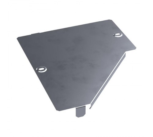 Крышка переходника левого Стандарт INOX (AISI 316) 300х150  PR16.5580  Промрукав