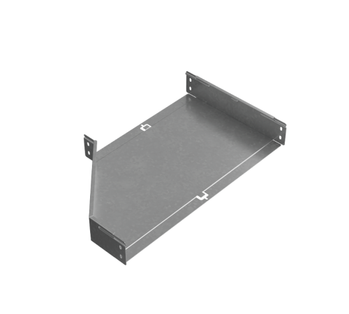 Переходник правый 80х400-600 мм "ПЛЮС" HD  PDplus80-400-600-R HD   КМ-профиль