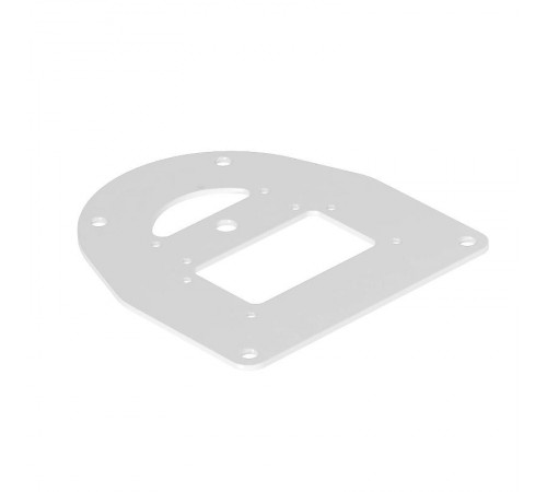 Напольная пластина для электромонтажной колонны (сталь,белый) (ISSBP110100RW)  6290330  OBO Bettermann