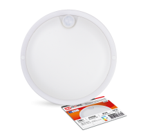 Светильник светодиодный пылевлагозащищенный для ЖКХ СПП-Д-КРУГ 18Вт 230В 6500К 1440Лм с ДД IP65  4690612032825  IN HOME