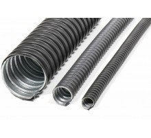 Металлорукав в ПВХ-изоляции Р3-ЦП нг LS 75 (10м/уп) черный  zeta44612  ГОФРОМАТИК