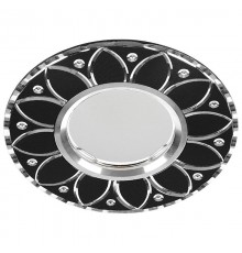 Светильник встраиваемый GS-M389 потолочный MR16 G5.3 черный  28951  Feron